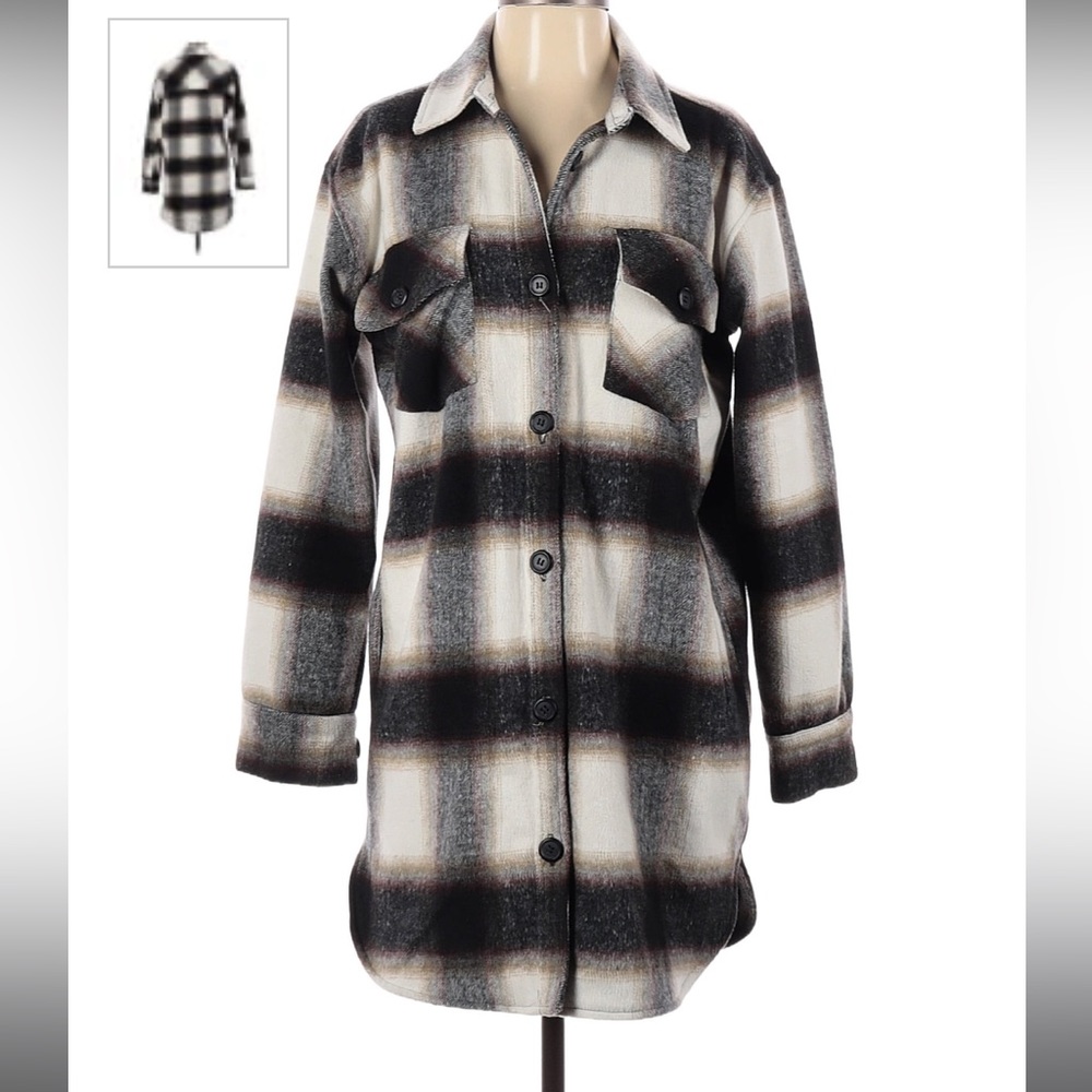 Thread & Supply Flannel Shacket - image 1